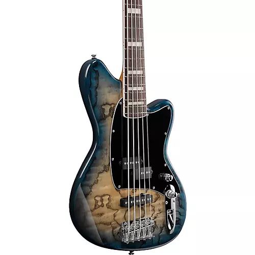 Ibanez TMB405TA 5-String Electric Bass Guitar Cosmic Blue Starburst
