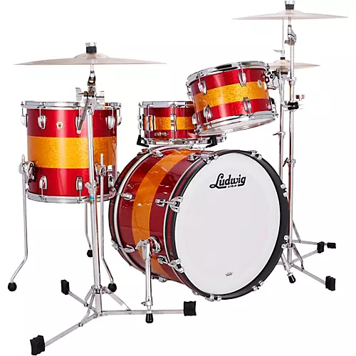 Ludwig Classic Maple 3-Piece Downbeat Shell Pack With 20