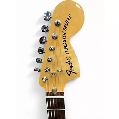 Used Fender Chris Shiflett Telecaster Deluxe Shoreline Gold Solid Body Electric Guitar Shoreline Gold