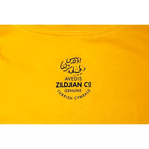 Zildjian Mens Classic Logo Tee Shirt Small Pink