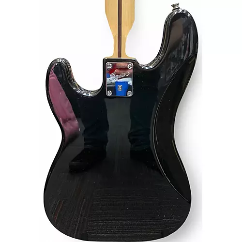 Used Squier Affinity Precision Bass Black Electric Bass Guitar Black