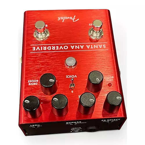 Used Fender Santa Ana Overdrive Effect Pedal