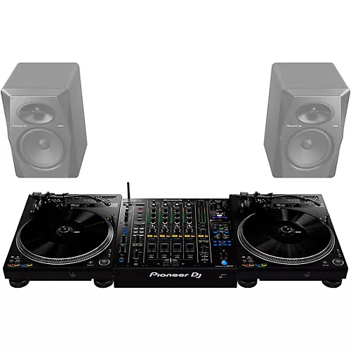 Pioneer DJ PLX-CRSS12 Professional Digital/Analog Turntable Black