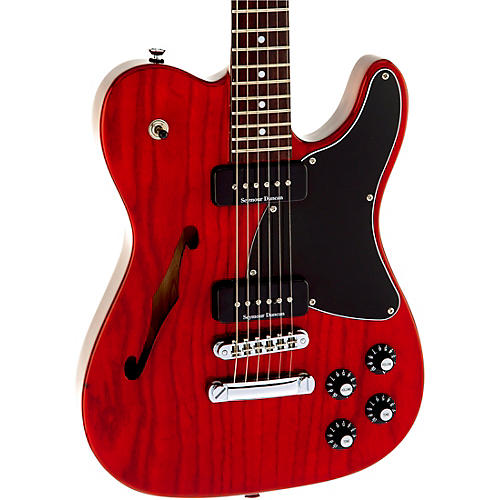 Fender Jim Adkins JA-90 Telecaster Thinline Electric Guitar Arctic White