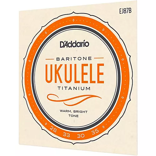 D'Addario EJ87B Titanium Baritone Ukulele Strings