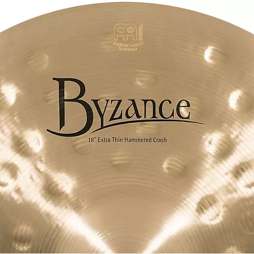 MEINL Byzance Traditional Extra Thin Hammered Crash Cymbal 18 in.