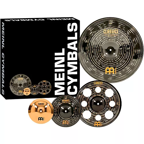 MEINL Classics Custom Dark Effects Cymbal Pack With Free 8