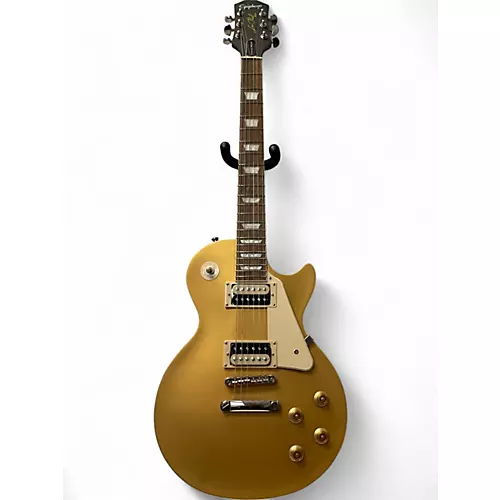 Used Epiphone Les Paul Traditional Pro IV Gold Solid Body Electric Guitar Gold
