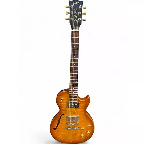 Used 2010s Gibson Les Paul Special Semi Caramel Burst Hollow Body Electric Guitar Caramel Burst