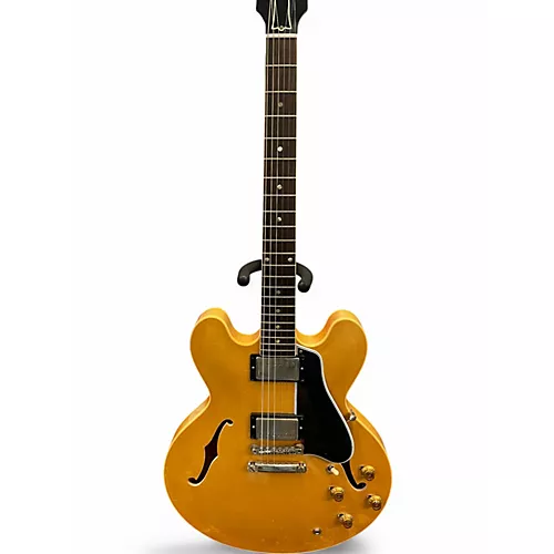 Used Gibson ES 335 Murphy Lab Custom Worn Natural Hollow Body Electric Guitar Worn Natural