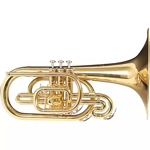 Yamaha YMP-204M Series Marching F Mellophone Silver