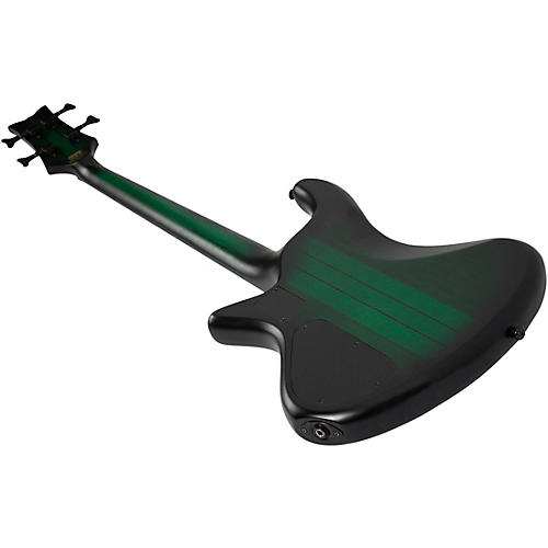 Schecter Guitar Research Stiletto Studio-4 Electric Bass Guitar Ocean Blue Burst