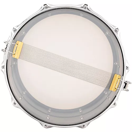 Ludwig Universal Series Black Brass Snare Drum With Chrome Hardware 14 x 5.5 in.