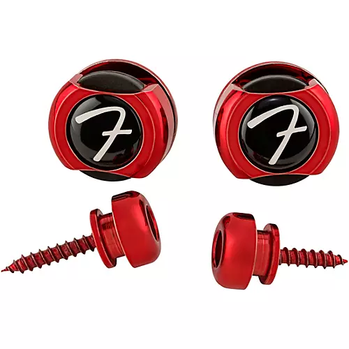 Fender Infinity Strap Locks Red