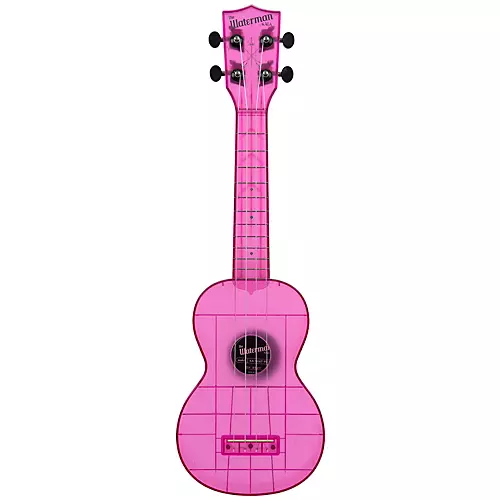 Kala KA-WMT Soprano Waterman Ukulele Transparent Cobalt Blue
