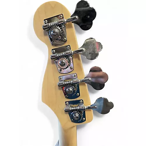 Used 2020 Fender Deluxe Jazz Bass Natural Electric Bass Guitar Natural