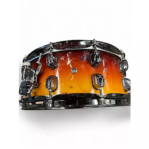 Used TAMA 14in S.L.P G-Kapur Amber Sunset Fade Drum Amber Sunset Fade 33
