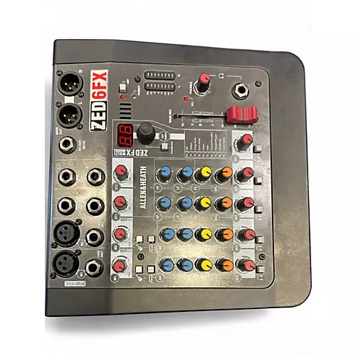 Used Allen & Heath zed6fx Unpowered Mixer