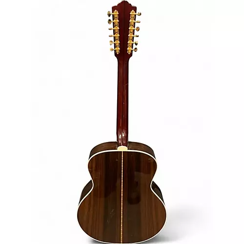 Used Guild F-512 Natural 12 String Acoustic Electric Guitar Natural