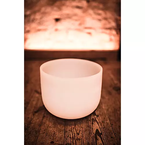 MEINL Sonic Energy Crystal Singing Bowl, Root Chakra 14 in.