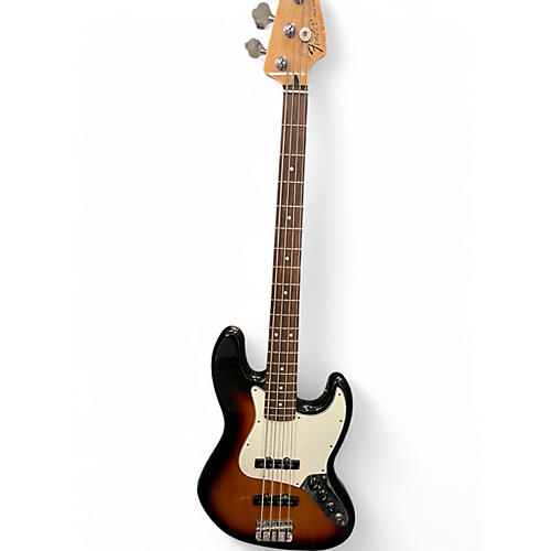 Used Fender Standard Jazz Bass 3 Color Sunburst Electric Bass Guitar 3 Color Sunburst