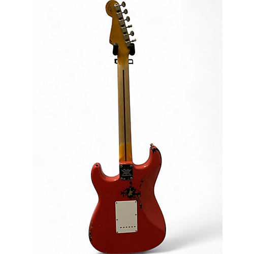 Used Fender Custom Shop 1954 Stratocaster 70th Anniversary Fiesta Red Solid Body Electric Guitar Fiesta Red