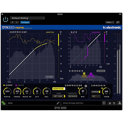TC Electronic DYN 3000-DT Desktop-controlled Plug-in