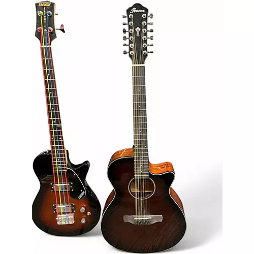 Used Ibanez aeg5012-dvh Dark Violin Sunburst 12 String Acoustic Guitar Dark Violin Sunburst