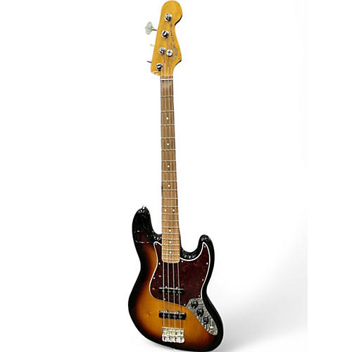 Used Fender Vintera 60s Jazz Bass 3 Tone Sunburst Electric Bass Guitar 3 Tone Sunburst