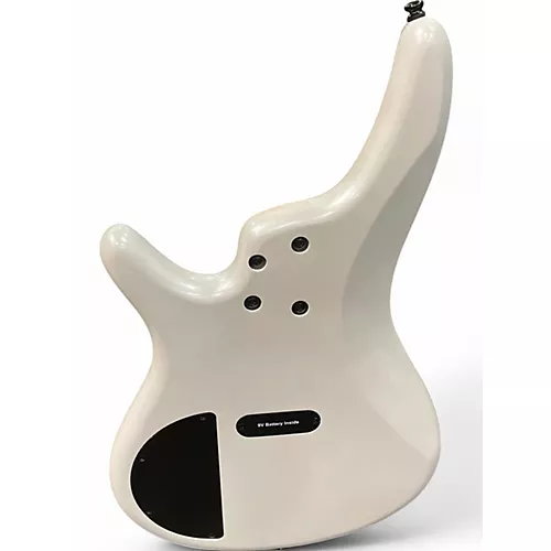 Used Ibanez SR250 White Electric Bass Guitar White