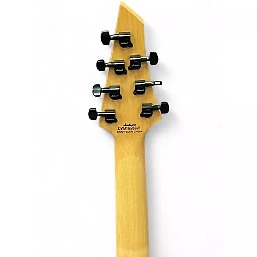 Used Jackson JS22-7 Dinky 7 String BLACK Solid Body Electric Guitar BLACK