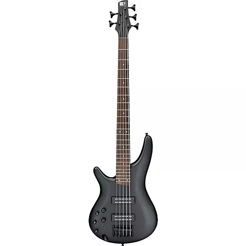 Ibanez SR305EBL Left-Handed 5-String Electric Bass Guitar Weathered Black