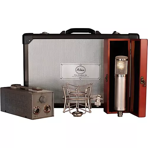 Peluso Microphone Lab 22 251 Large Diaphragm Condenser Tube Microphone Kit Nickel