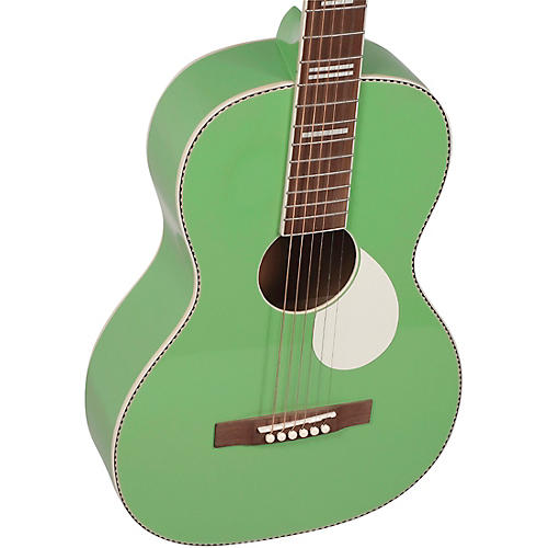 Recording King Dirty 30s 7 Single 0 RPS-7 Acoustic Guitar Black