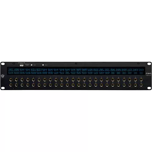 Black Lion Audio PBR TRS3 LIT 48-Point Gold-Plated TRS Patchbay