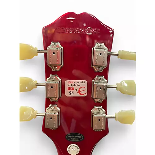 Used Epiphone SG Standard Red Solid Body Electric Guitar Red