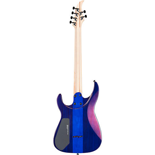 Caparison Guitars Dellinger II FX Prominence EF Electric Guitar Transparent Spectrum Blue