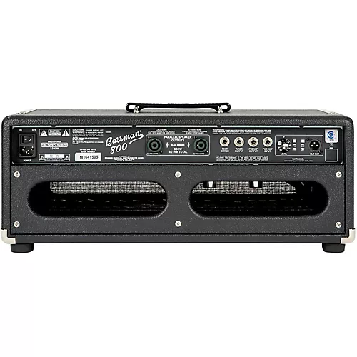 Fender Bassman 800 Hybrid 800W Bass Amp Head Black