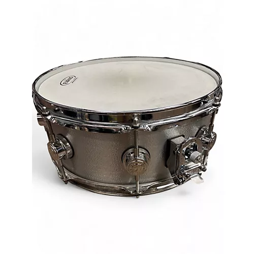 Used DW 5.5X13 Textured Aluminum Aluminum Drum Aluminum 9