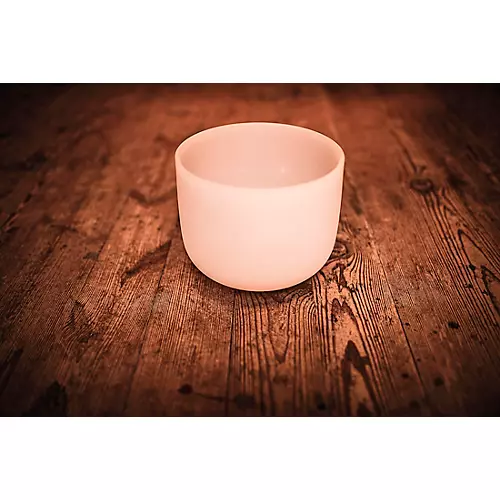 MEINL Sonic Energy Crystal Singing Bowl, Heart Chakra 11 in.