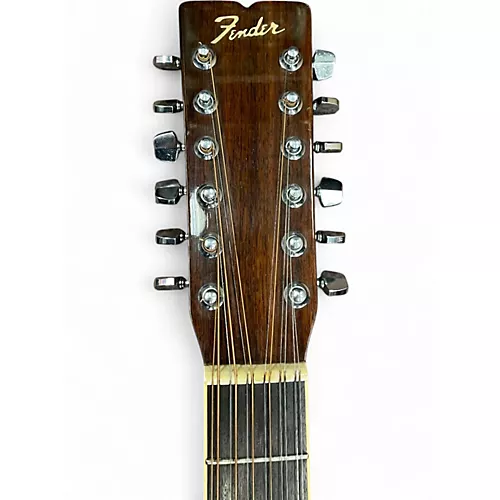 Used Fender F-80-12 Natural 12 String Acoustic Guitar Natural