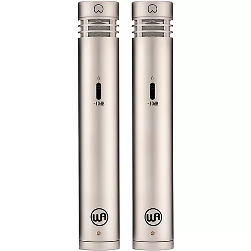 Warm Audio WA-84 Small-Diaphragm Condenser Microphone Stereo Pair Nickel