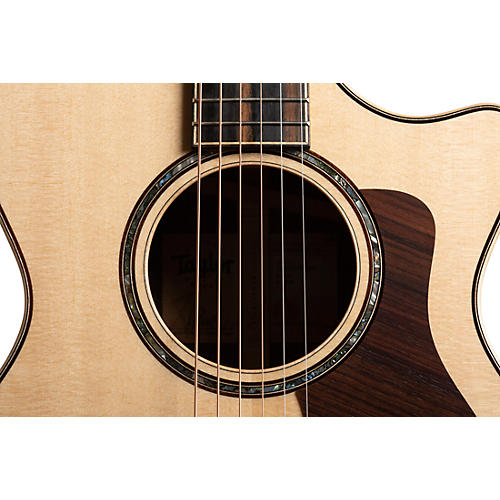 Taylor 812ce V-Class Grand Concert Acoustic-Electric Guitar Natural