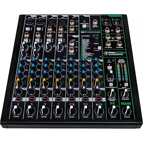 Mackie ProFX10v3 10-Channel Mixer With Gator Mixer Bag and Cables