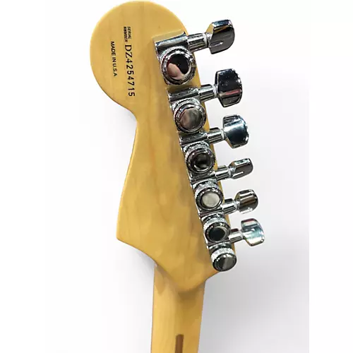 Used 2005 Fender American Deluxe Stratocaster HSS 3 Tone Sunburst Solid Body Electric Guitar 3 Tone Sunburst