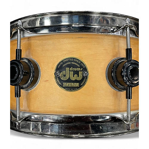 Used DW 13X5 J Craviatto Hand Crafted Drum Natural Maple Natural Maple 194