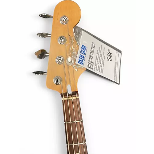 Used Fender Player Jazz Bass Blue Electric Bass Guitar Blue