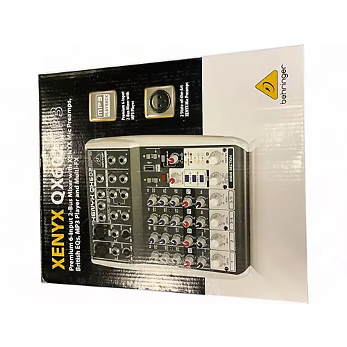 Used Behringer QX602MP3 Unpowered Mixer