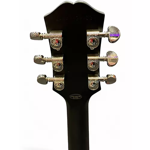 Used Epiphone Les Paul Traditional Pro IV Ebony Solid Body Electric Guitar Ebony