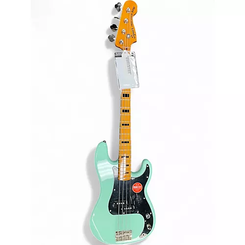 Used Squier Classic Vibe 1970S Precision Bass Seafoam Green Electric Bass Guitar Seafoam Green